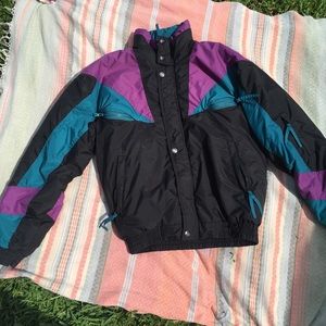 puffy windbreaker jacket